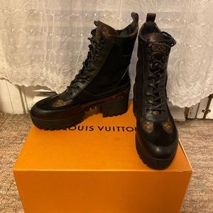Louis Vuitton Combat Boots